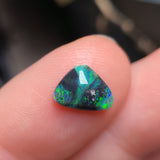 Green Black Opal, 1.07ct from Lightning Ridge, AUS