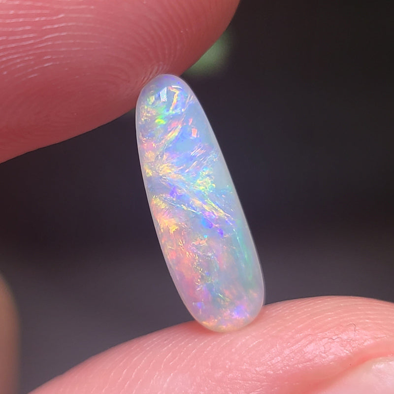 Colorful Crystal Opal, 1.12ct from Lighting Ridge, AUS