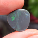 Green Black Picture Opal, 4.26ct from Lightning Ridge, AUS