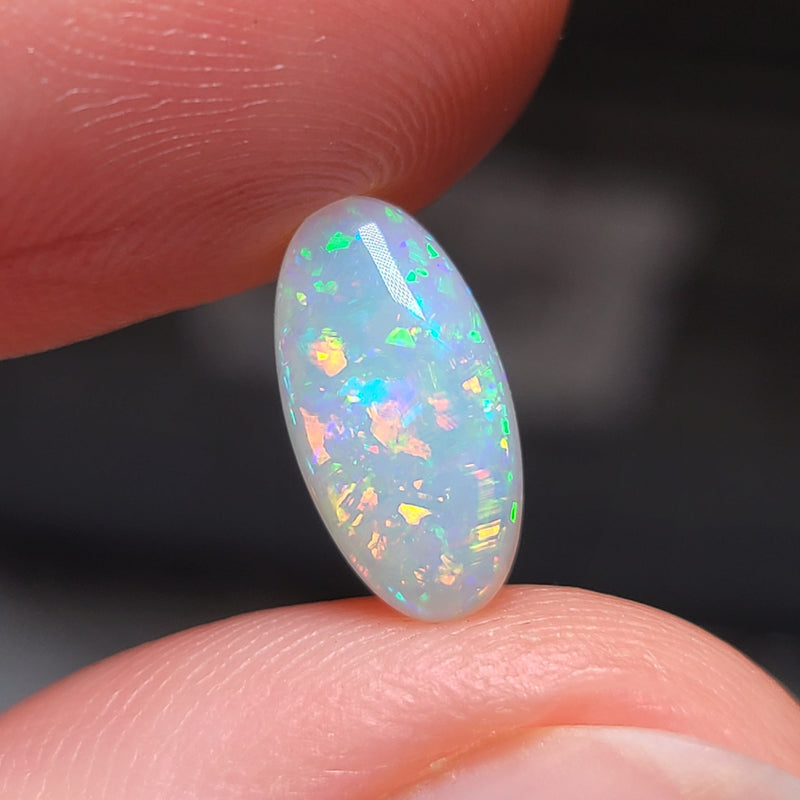 Colorful Light Opal, 1.52ct from Brazil
