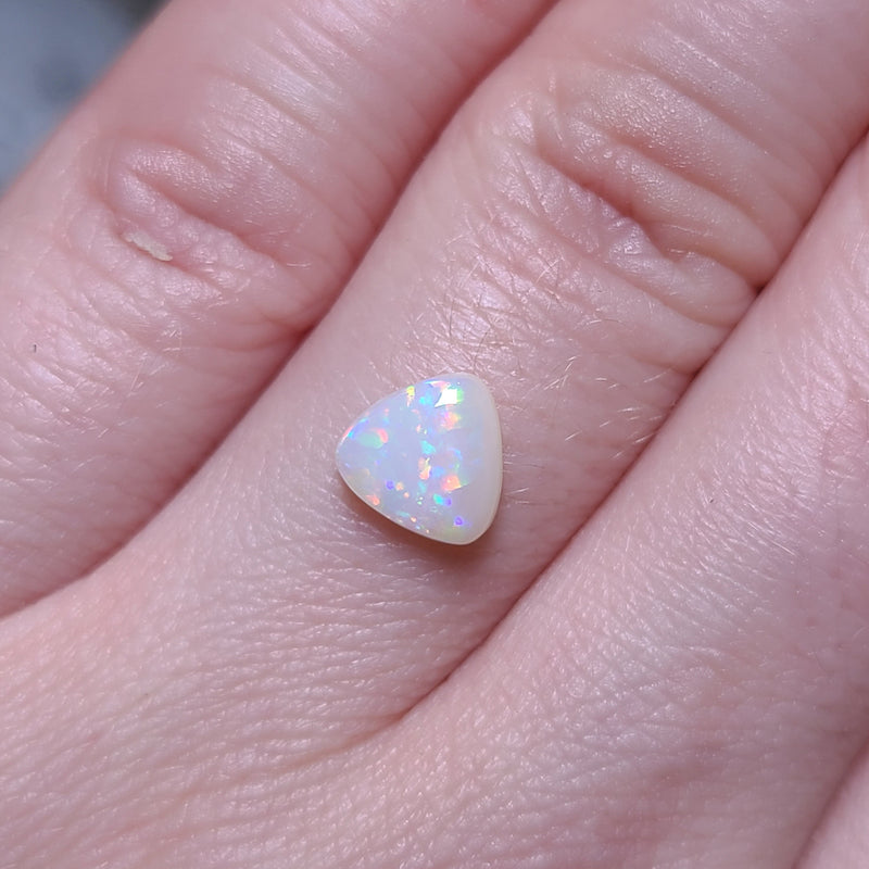 Colorful Light Opal Cabochon, 0.90ct from Brazil