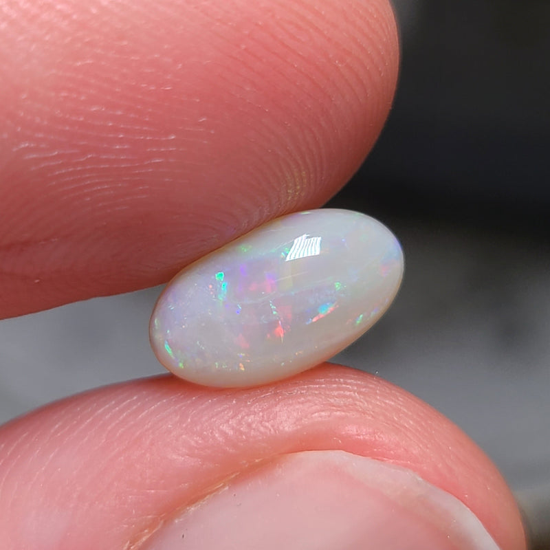 Colorful Light Opal,  1.26ct from Lightning Ridge, AUS