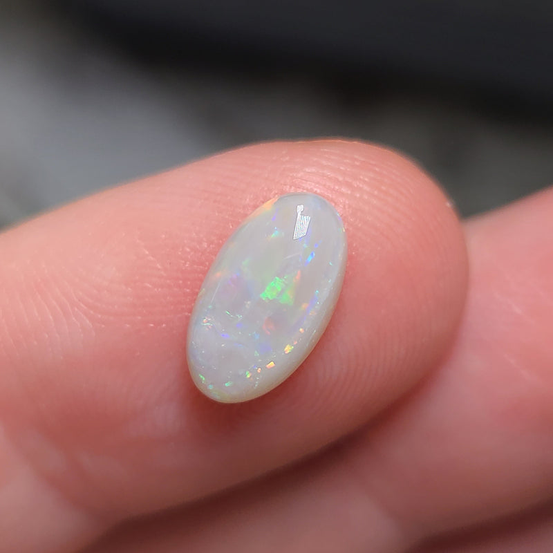 Colorful Light Opal,  1.26ct from Lightning Ridge, AUS