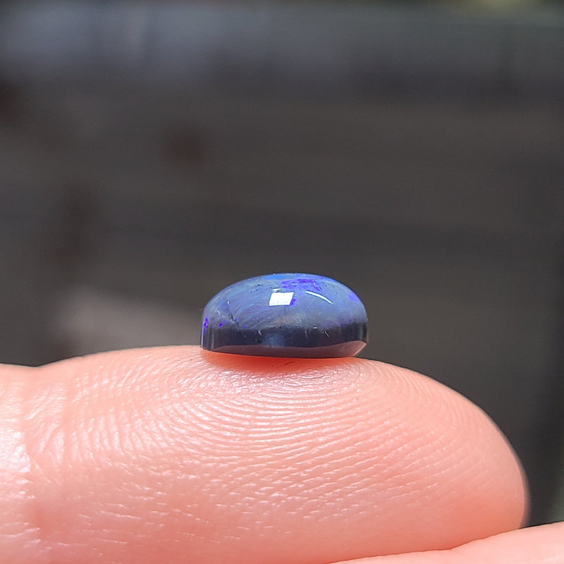 Blue Green Dark Opal,  1.55ct from Lighting Ridge, AUS