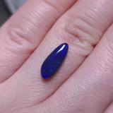 Blue Black Opal,  1.56ct from Lightning Ridge, AUS