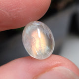 Golden Rainbow Moonstone Cabochon, 5.82ct from Tanzania