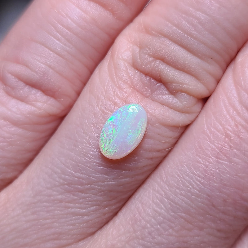 Green Crystal Opal, 0.72ct from Lighting Ridge, Australia