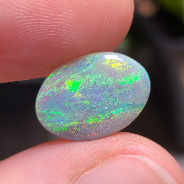 Colorful Dark Opal,  2.78ct from Lighting Ridge, Australia