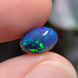 Green and Blue Mixed Body Opal, 1.84ct from Lighting Ridge, Australia