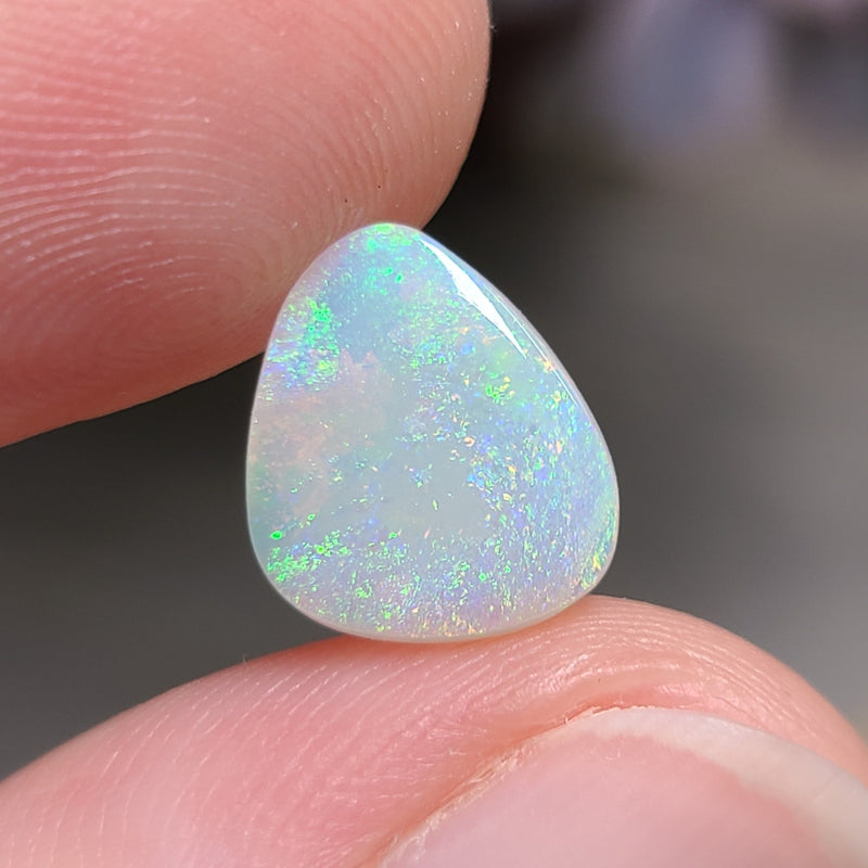 Colorful Light Opal,  1.59ct from White Cliffs, Australia