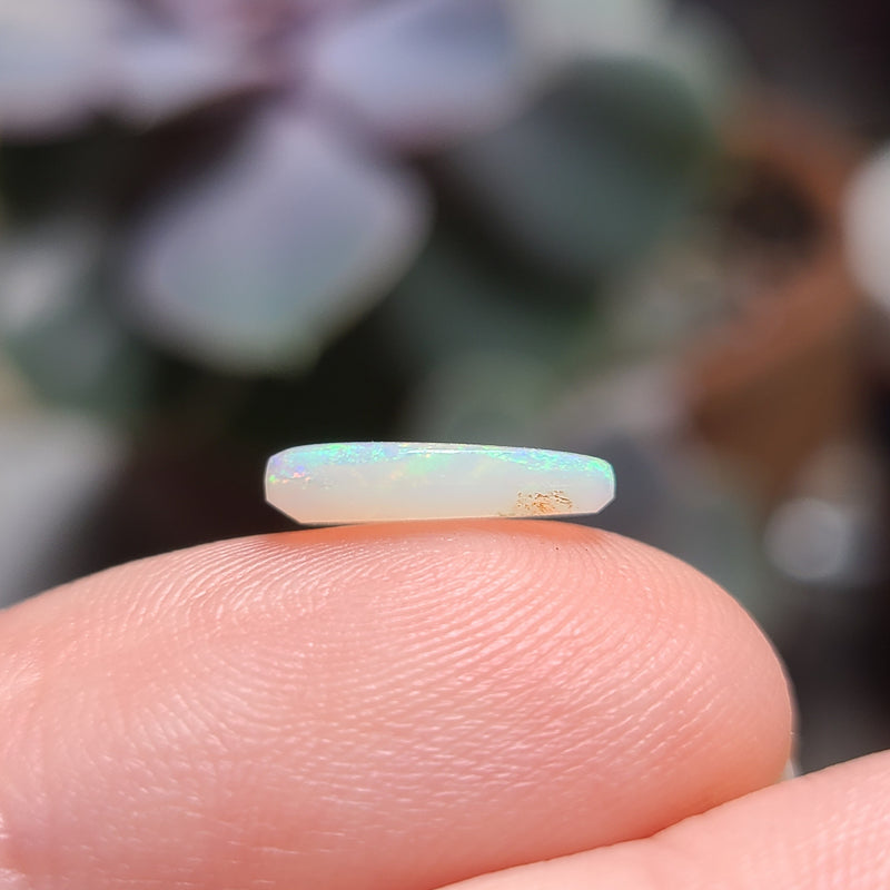 Colorful Light Opal,  1.59ct from White Cliffs, Australia