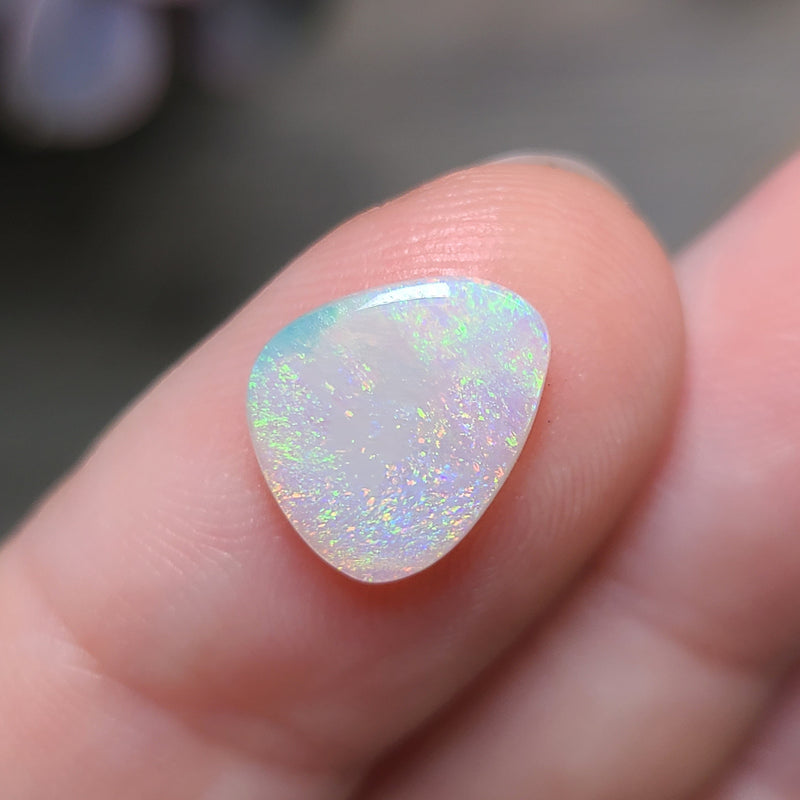 Colorful Light Opal,  1.59ct from White Cliffs, Australia