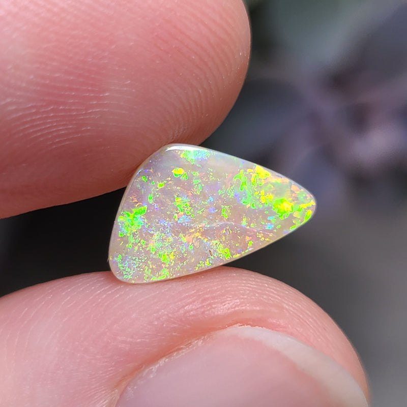 Golden and Green Light Opal,  1.00ct from Lighting Ridge, Australia