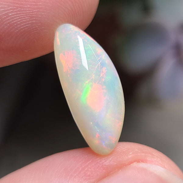 Colorful Light Opal Freeform, 4.42ct from Brazil