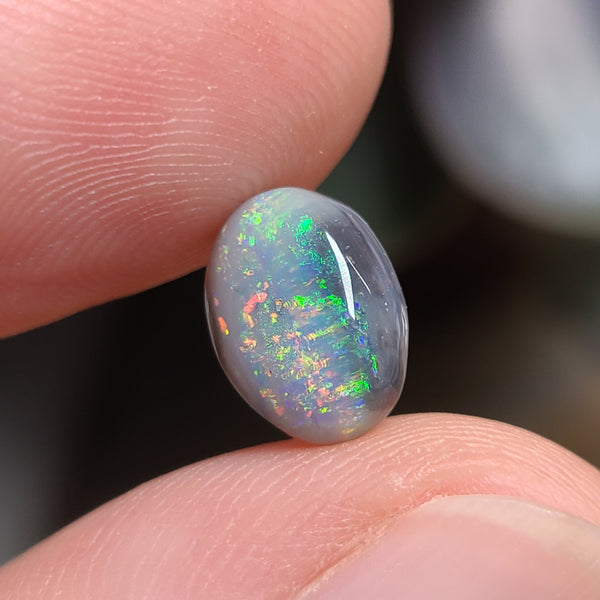 Colorful Picture Opal, 1.86ct from Lighting Ridge, Australia