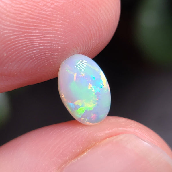 Colorful Light Opal,  1.15ct from Lighting Ridge, Australia