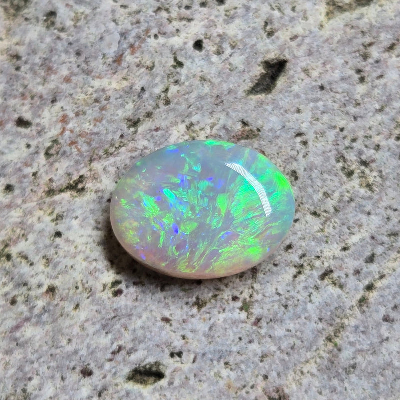 Green Light Opal, 1.46ct from Lighting Ridge, Australia