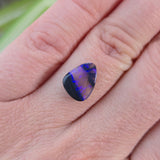 Purple and Black Landscape Opal, 1.56ct from Lightning Ridge, Australia