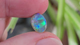 Green Black Crystal Opal, 1.53ct from Lighting Ridge, Australia