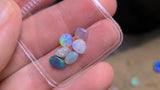 Jewelers Parcel of Small Australian Opals, 2.48tcw/6pcs