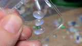 Trio of Blue Silver Moonstones, 4.03tcw from Tanzania