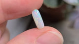 Colorful Light Opal,  0.99ct from Lighting Ridge, Australia