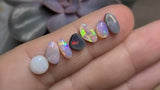 Jewelers Parcel of Small Australian Opals, 4.35tcw/7pcs