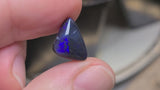 Blue Black Opal with Imperfections, 4.05ct from Lighting Ridge, Australia