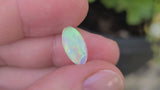 Green Golden Double sided Crystal Opal, 1.60ct from Brazil
