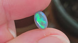 Green Black Crystal Opal, 1.12ct from Lighting Ridge, Australia