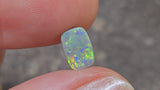 Colourful Dark Opal,  0.85ct from Lighting Ridge, Australia