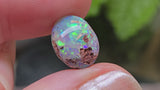 Colourful Dark Opal With Inclusions, 4.12ct from Lighting Ridge, Australia