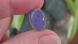 Purple Dark Crystal Opal, 5.91ct from Lighting Ridge, Australia