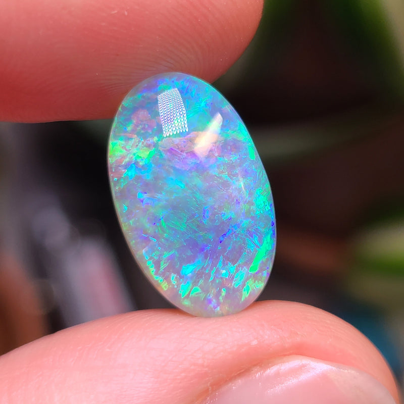 Bright Green Australian Crystal Opal, 5.90ct