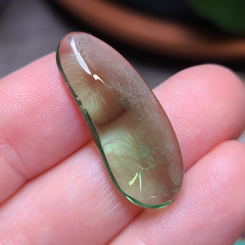 Ancient Roman Glass Free Form, 15.65ct  from Northern Israel