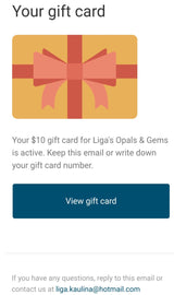 A Gift Card for ligasopals.com